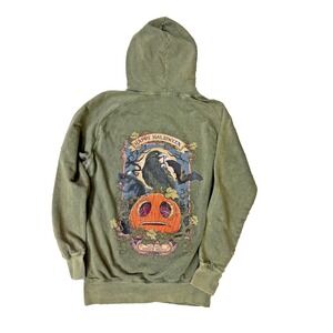 Universal Studios Halloween Horror Night 2023 Green Hoodie Size Small RARE